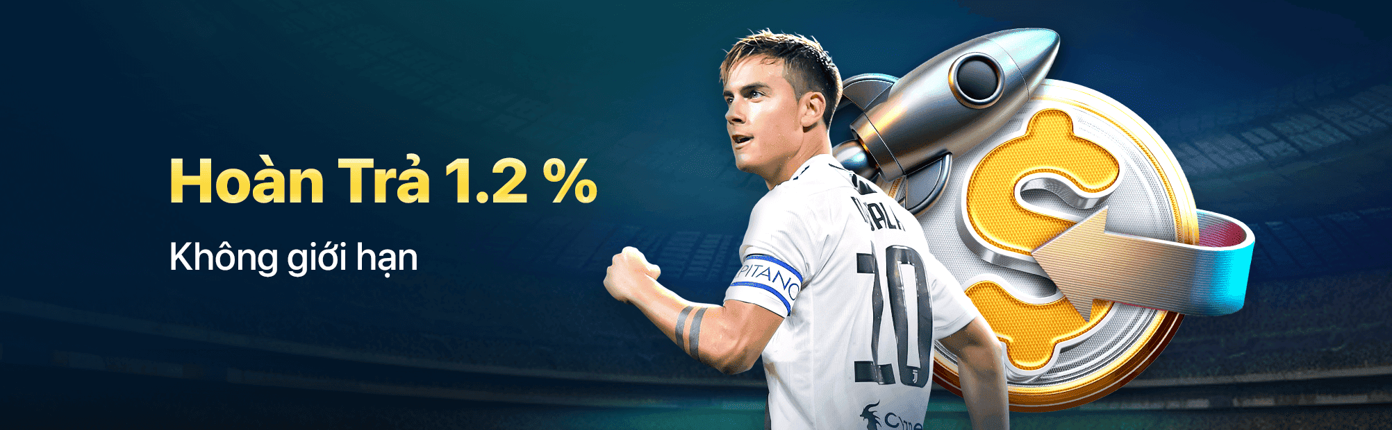 hoàn trả thể thao 9bet không giới hạn từ 1,2%-25%